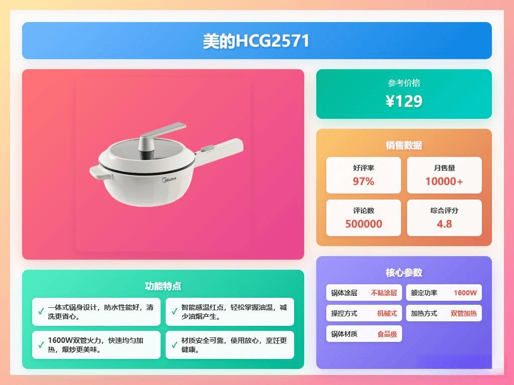 ?推荐这7款性价比高用着真放心!凯发K8国际电煮锅家用哪个牌子好(图5) ?推荐这7款性价比高用着真放心!凯发K8国际电煮锅家用哪个牌子好(图5)